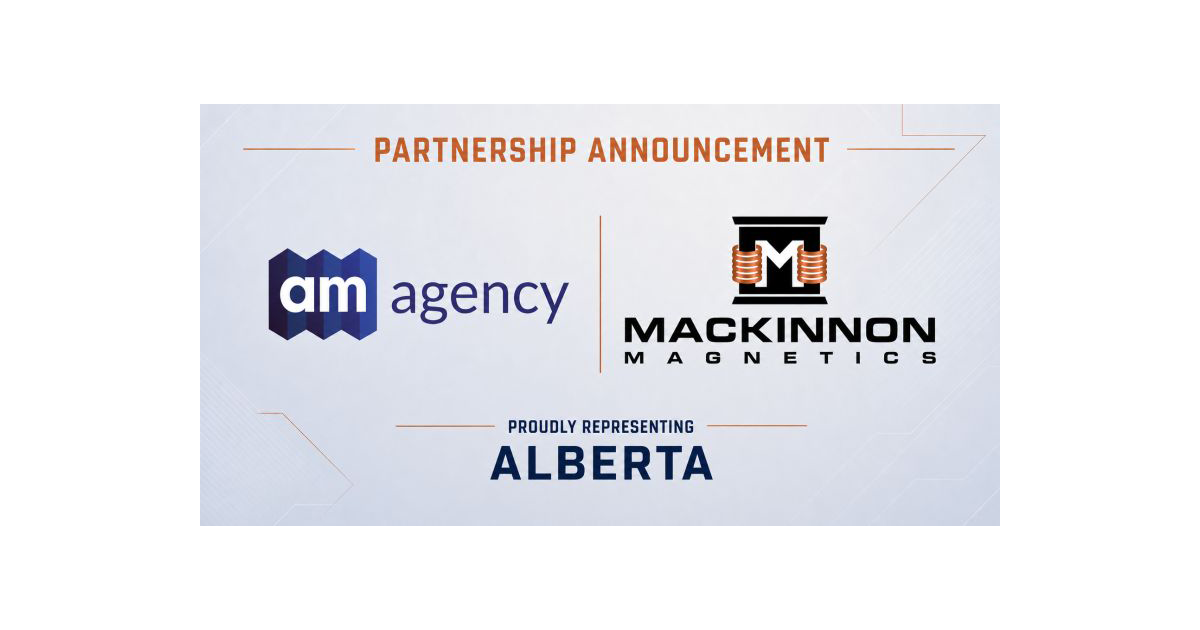 MacKinnon Magnetics and AM Agency Announce Representative Partnership in Alberta