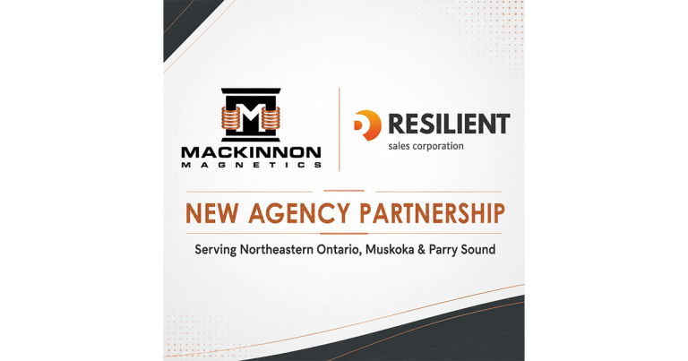 MacKinnon Magnetics Announces Partnership with Resilient Sales Corporation in Northeastern Ontario