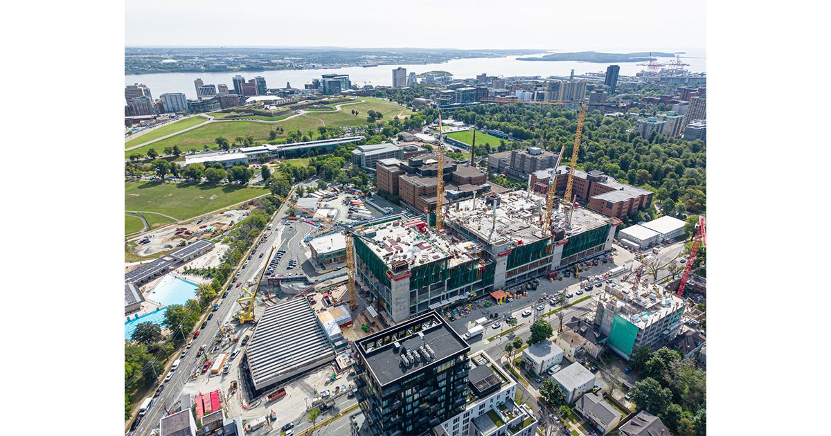QEII Halifax Infirmary Tower Project Reaches Milestone, Wins Collaboration Award