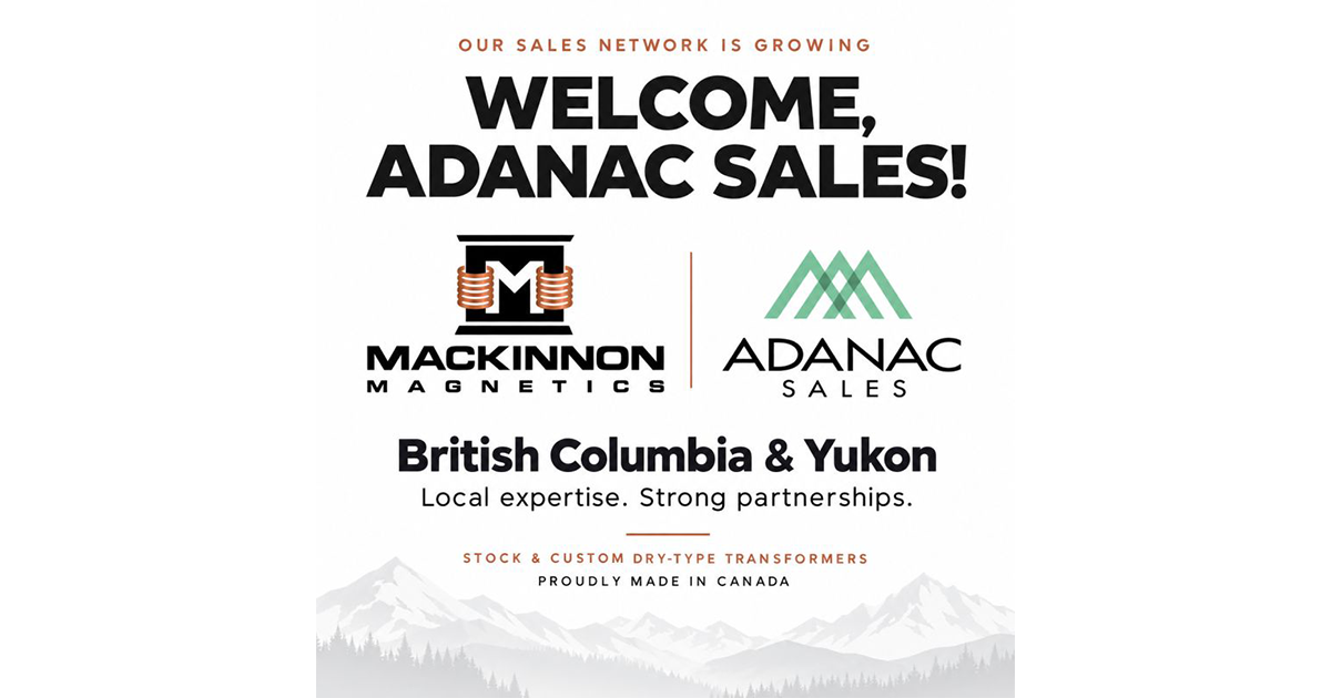 MacKinnon Magnetics Partners with Adanac Sales in BC and Yukon